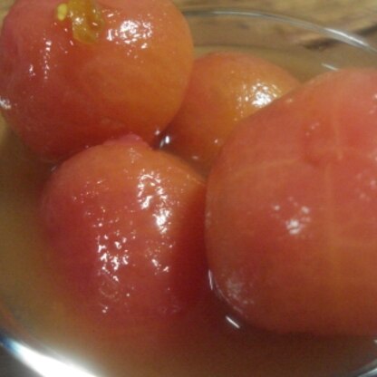 収穫終盤のちょい残念なフルーツトマトが美味しく変身です♪

いつも美味しいレシピ助かります！
ありがとね☆